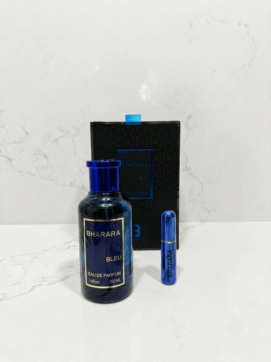 Bharara Bleu 100 ml + Atomizador de bolsillo